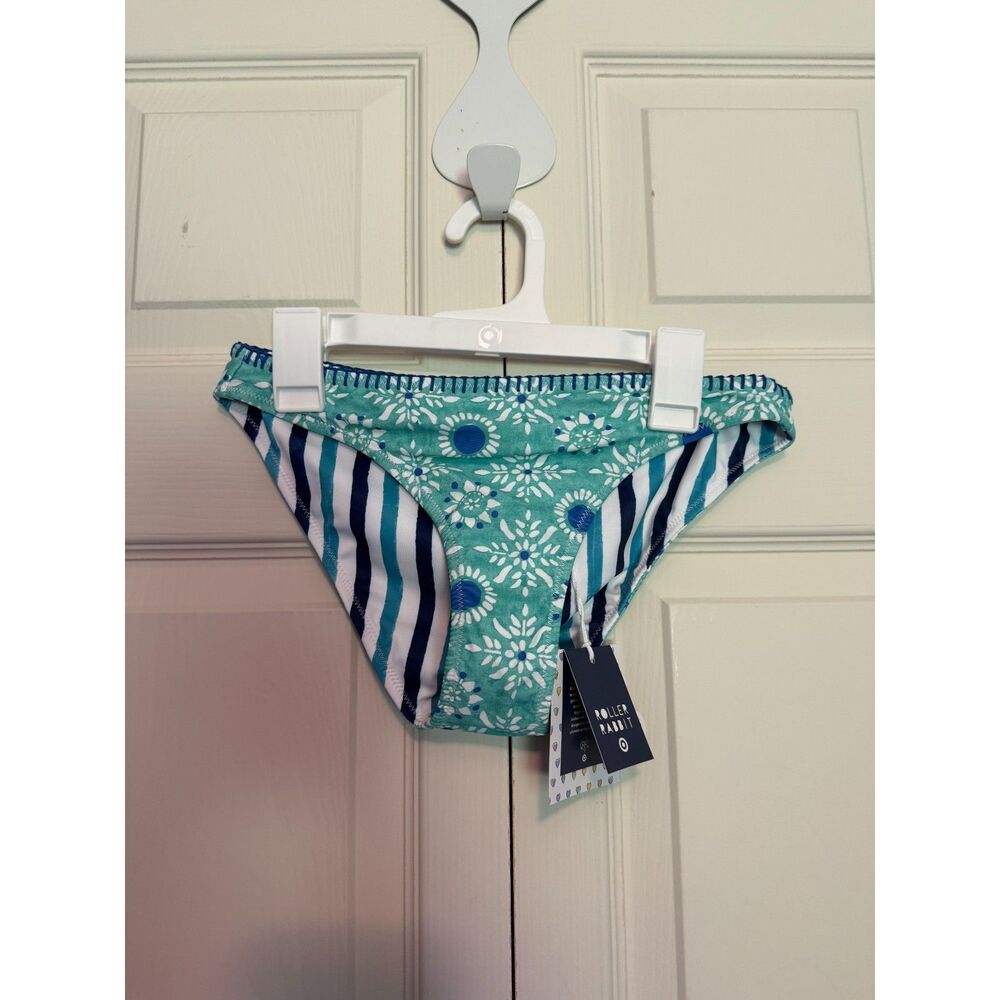 NWT Roller Rabbit Reversible Swim Bottoms